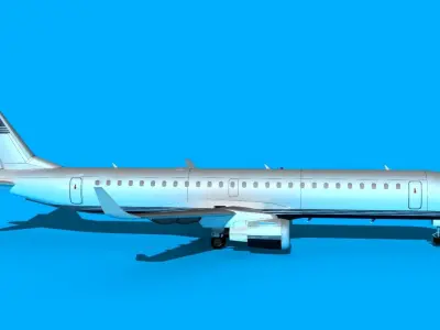 Embraer Emb-190 Corporate 1 3D model