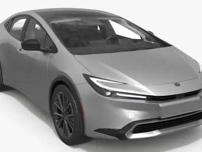  Toyota Prius Hybrid Sedan 2025 Silver 