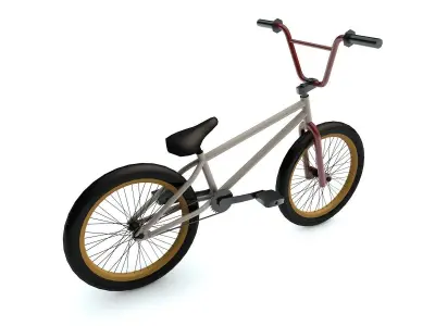 Bicycle bmx bike 3D model purchase