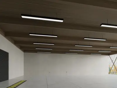 Hangar interior  3D model