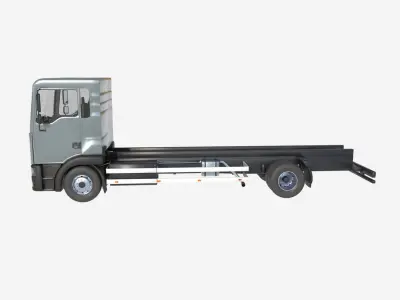 2-axle truck 3D model purchase