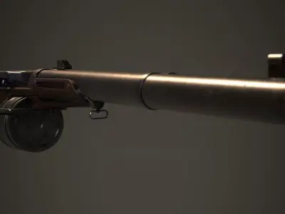 Huot Automatic Rifle 3D model
