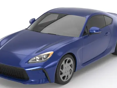 Generic Coupe 03 3D model