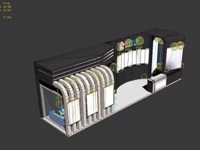 Exhibition - Area - 3X12-3DMAX2012-32 3D model