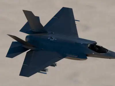 Lockheed Martin F-35 Lightning II 3D model