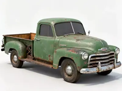 The Decades of Drive 50s to 80s Realistic Auto Collection 3D Model Pack