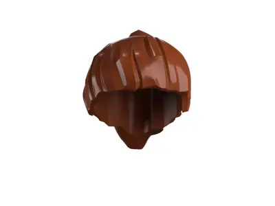 Custom3Dprint Minifigure Accessory - Minifigure Hair S2 - 098 3D print model