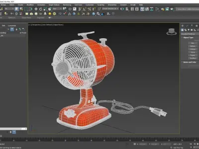 Urban jet fun Fanimation retro futuristic fun 3D model