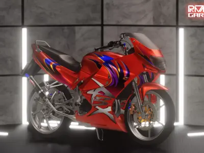 FSX 150 3D Modelling  Low-poly 3D model