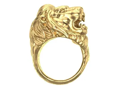 lion bodi ring 3D print model