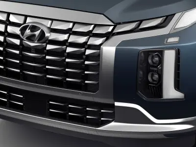 Hyundai Palisade 2023 3D model purchase