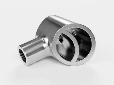 AR-15 JP Muzzle Brake Low-poly 3D model