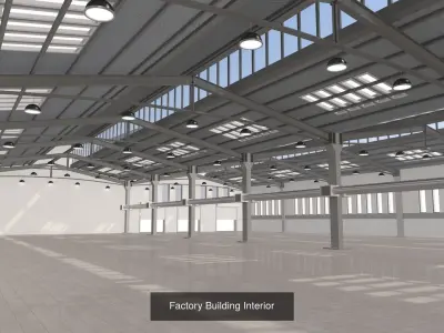 Warehouse and Pallet and Rack Collection 3D Model Pack