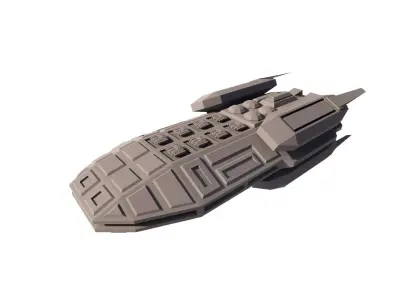 Spaceship-spacecraft-Ultra6 3D model