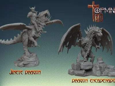 DRAGONS 3D print model