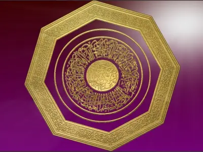 WALL ART DESIGN 3D model
