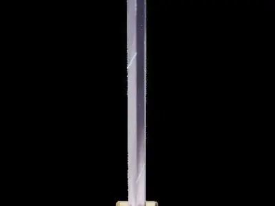 Sword from legend of zelda Free low-poly 3D model