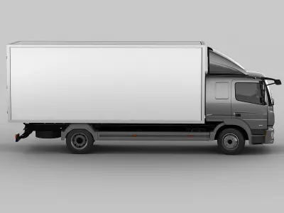 Mercedes Atego 2014 Long 3D model