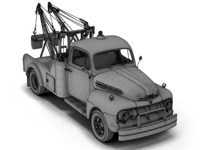 Holmes 500 Tow Truck  3D model