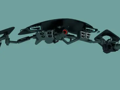 drone 3D model 9