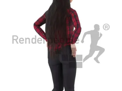 Naomi Animated 002 Standing