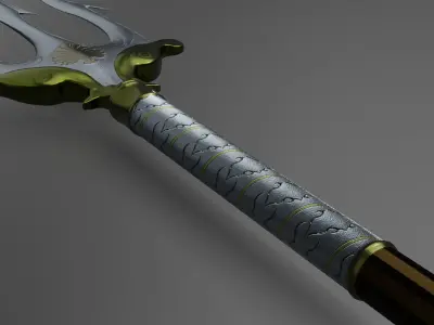 The Trident of Poseidon 3D model