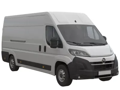 2024 Opel Movano  L4H2 Detailed interior 3D model