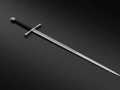 Medieval Swords 3D model
