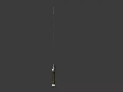Basic Sword Low-poly 3D model
