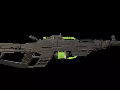 BIORIFLE 3D model