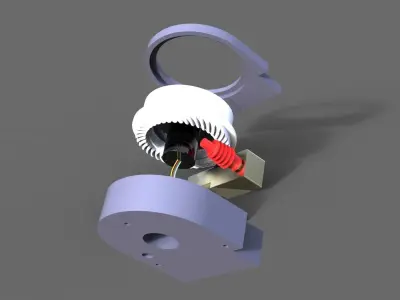 Turntable for cranes or other applications Typ B 3D print model