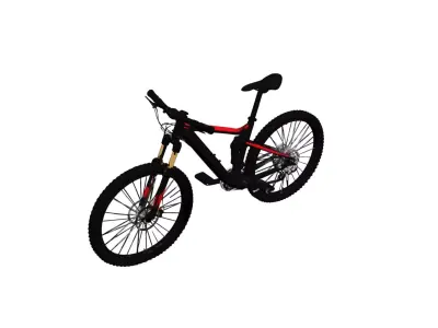 Mountain Bike Bicycle Off Road MTB Cycle 3D Model 3D model