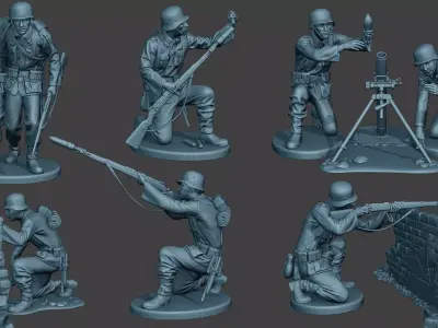 German soldiers ww2 G5 Pack1