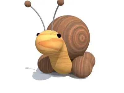 snail decoration 3D model