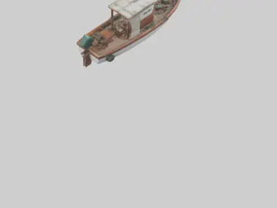 Fishing Boat model 3D model
