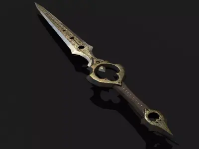 LightBlade Free low-poly 3D model