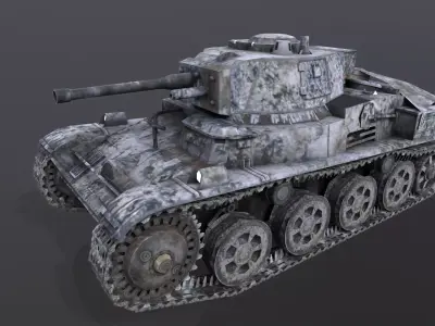 Toldi 2 Winter Edition Low-poly 3D model