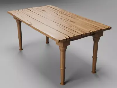 Table 3D model 6