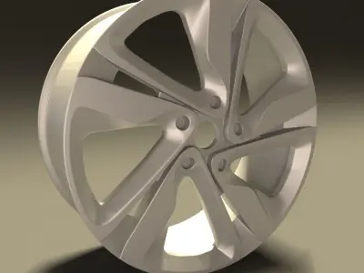 Car rim 3 3D model
