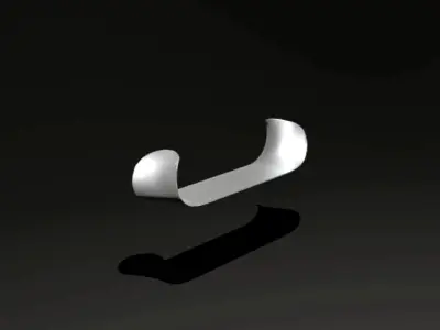 Roux Retractor Low-poly 3D model