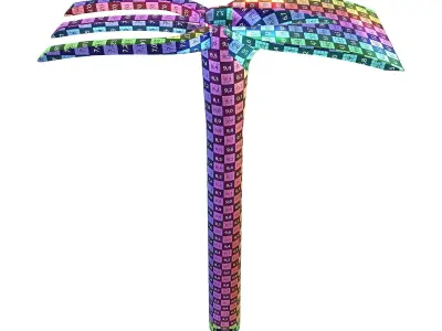 Garden Mini-Hoe 3D model