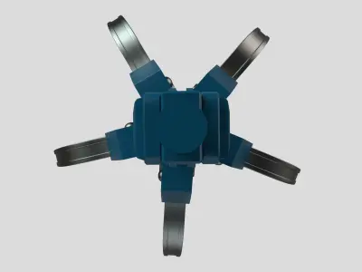 Hydraulic Grab 3D model purchase