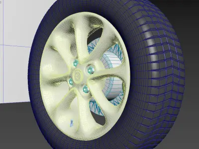 Wheel Rim  3D model get