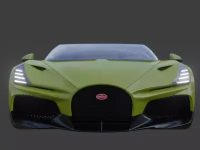 Bugatti Mistral 3D model