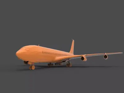 BOEING 707 3D print model purchase