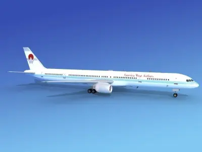 Boeing 757-300 America West 2 3D model