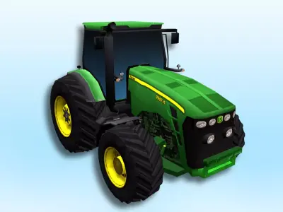 Tractor Free 3D model purchase