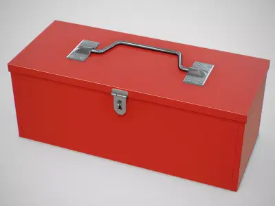 Toolbox - Generic 02  Clean Low-poly 3D model