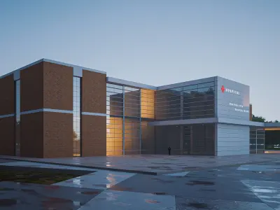 hospital 3D model order