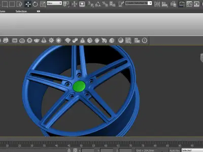 Vossen CV 5 3D Model Free low-poly 3D model